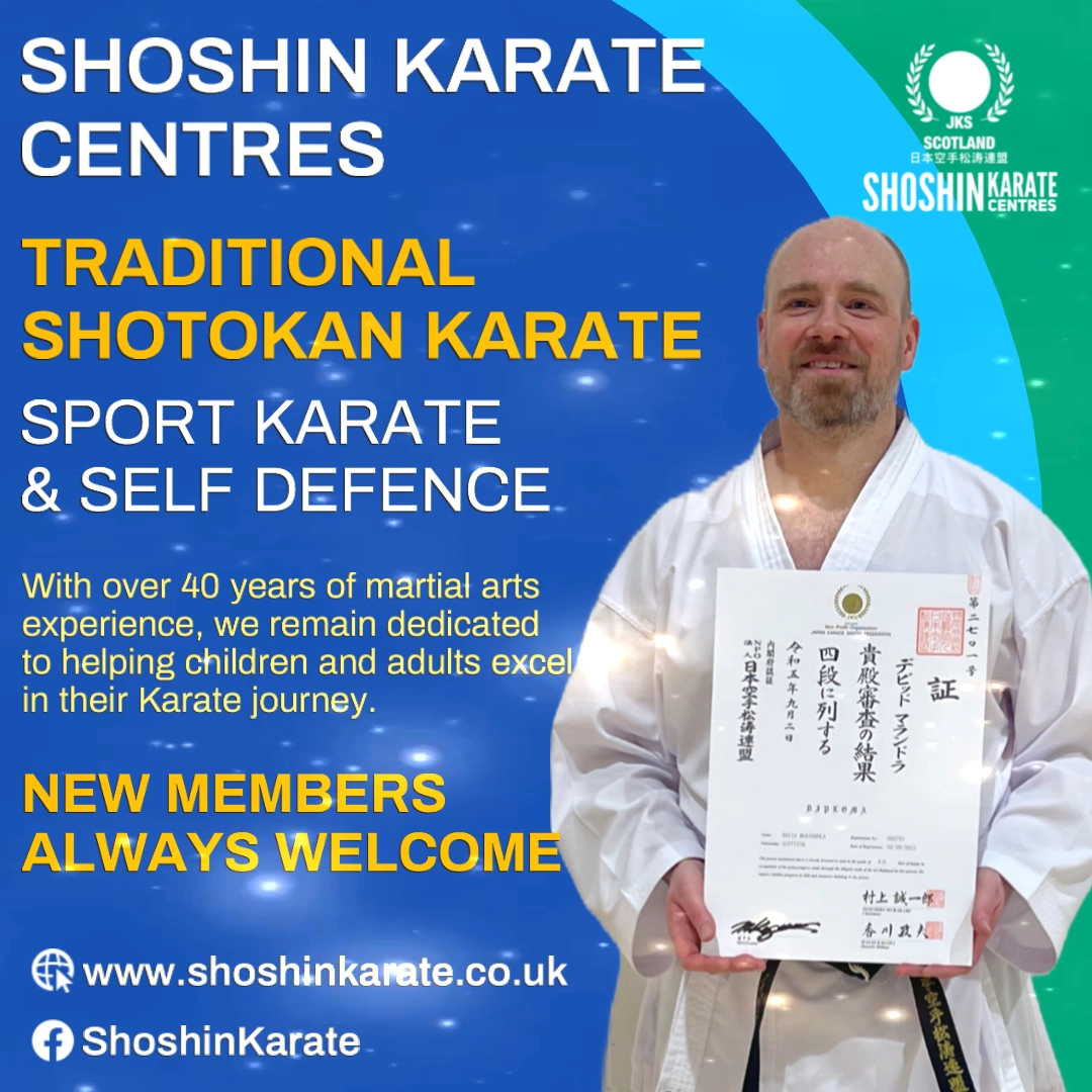 Shoshin Karate - Certificate